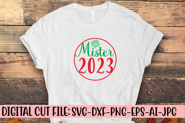 Mister 2023 SVG Cut File SVG Syaman 