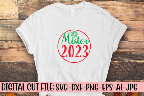 Mister 2023 SVG Cut File SVG Syaman 