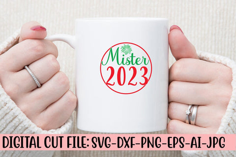 Mister 2023 SVG Cut File SVG Syaman 