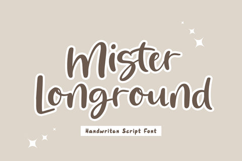Mister Longround Font Wildan Type 