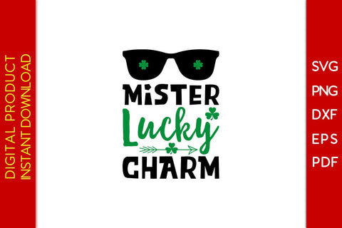 Mister Lucky Charm St Patrick's Day SVG PNG PDF Cut File SVG Creativedesigntee 