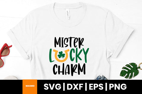 Mister Lucky Charm St Patrick's day svg quote SVG Maumo Designs 