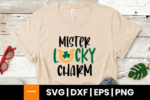 Mister Lucky Charm St Patrick's day svg quote SVG Maumo Designs 