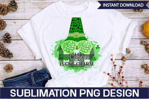 Mister Lucky Charm Sublimation SVGs,Quotes and Sayings,Food & Drink,On Sale, Print & Cut SVG DesignPlante 503 