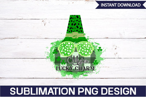 Mister Lucky Charm Sublimation SVGs,Quotes and Sayings,Food & Drink,On Sale, Print & Cut SVG DesignPlante 503 