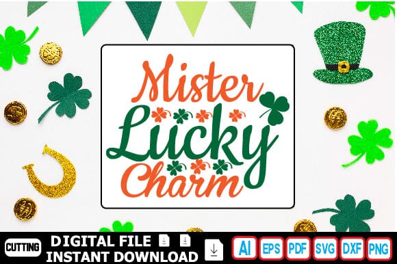 Mister Lucky Charm SVG Craftlabsvg24 