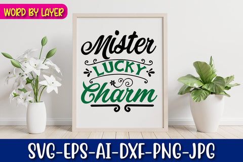 Mister Lucky Charm Svg SVG Blessedprint 