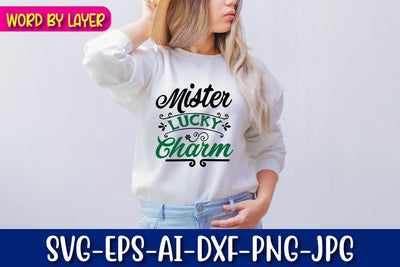Mister Lucky Charm Svg SVG Blessedprint 