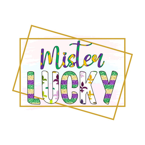 Mister lucky Sublimation Sublimation SVGista 