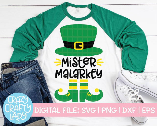 Mister Malarkey SVG Crazy Crafty Lady Co. 