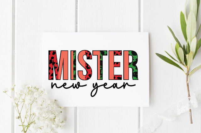 Mister new year Sublimation Sublimation SVGista 