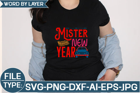 Mister New Year SVG Cut File SVG Studio Innate 