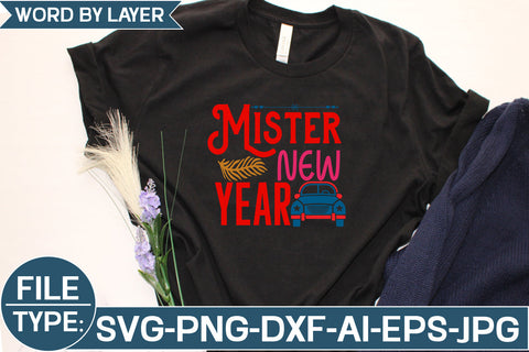 Mister New Year SVG Cut File SVG Studio Innate 