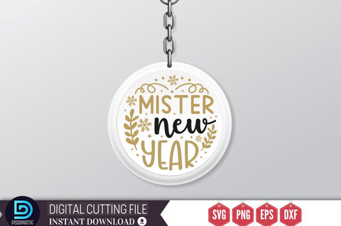 Mister new year SVG SVG DESIGNISTIC 