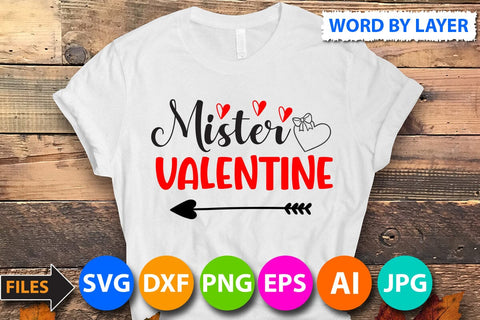 mister valentine SVG Cut File SVG BlackCatsMedia 