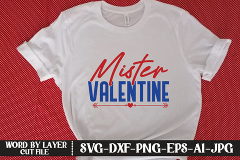 Mister Valentine SVG CUT FILE SVG MStudio 