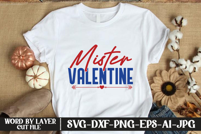 Mister Valentine SVG CUT FILE SVG MStudio 