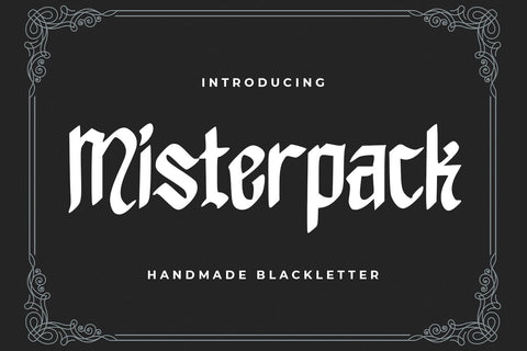 Misterpack Font Abo Daniel Studio 