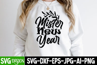 Mistet New Year SVG Cut File SVG BlackCatsMedia 
