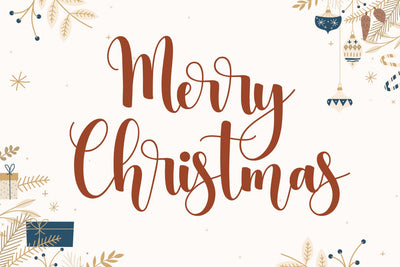 Mistletoe Font Mozarella 