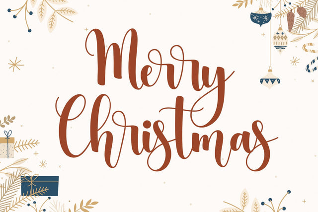 Mistletoe Font Mozarella 