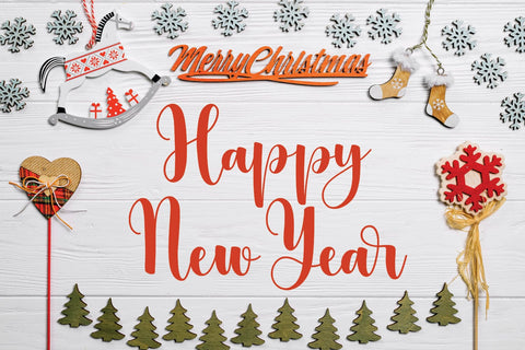 Mistletoe Font Mozarella 