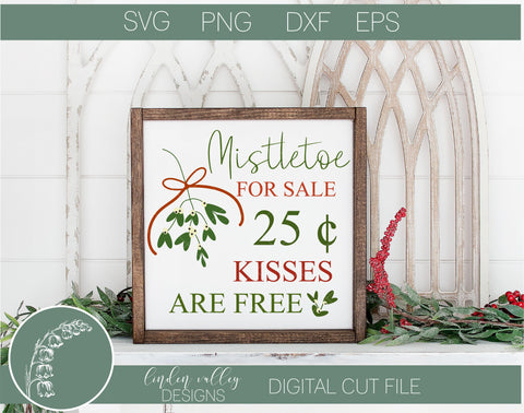 Mistletoe For Sale SVG SVG Linden Valley Designs 