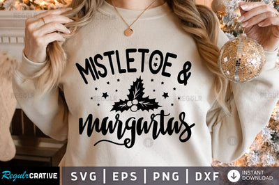 Mistletoe & margartas SVG SVG Regulrcrative 