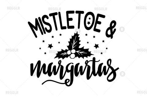 Mistletoe & margartas SVG SVG Regulrcrative 