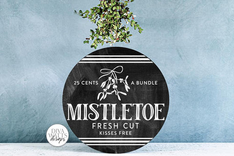 Mistletoe SVG | Christmas / Winter Design SVG Diva Watts Designs 