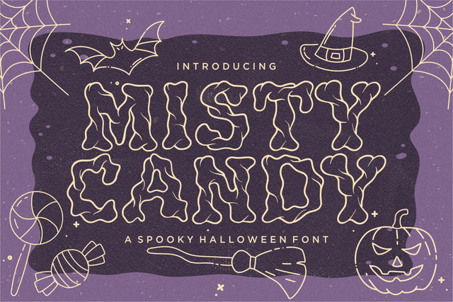 Misty Candy Font Qwrtype Foundry 