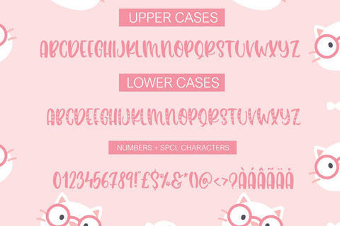 Misty The Cat Font Freeling Design House 