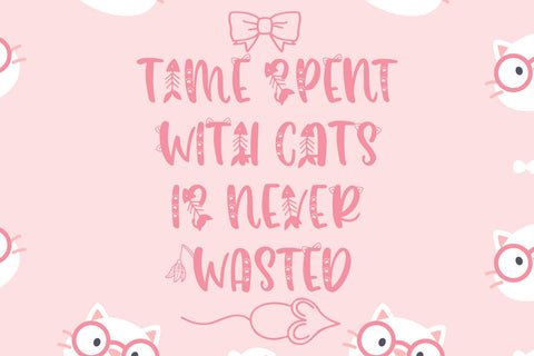 Misty The Cat Font Freeling Design House 