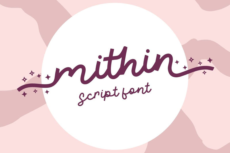 Mithin - script font Font Attype studio 