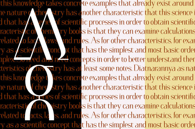 Mitoga display Font Franstudio 