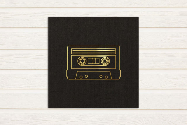 Mix Tape SKETCH Single Line Drawing SVG SVG Designed by Geeks 