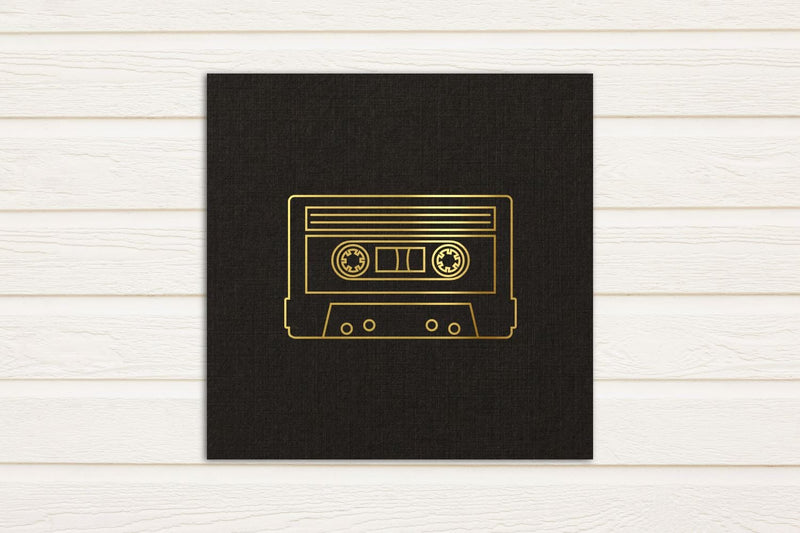 Mix Tape SKETCH Single Line Drawing SVG SVG Designed by Geeks 