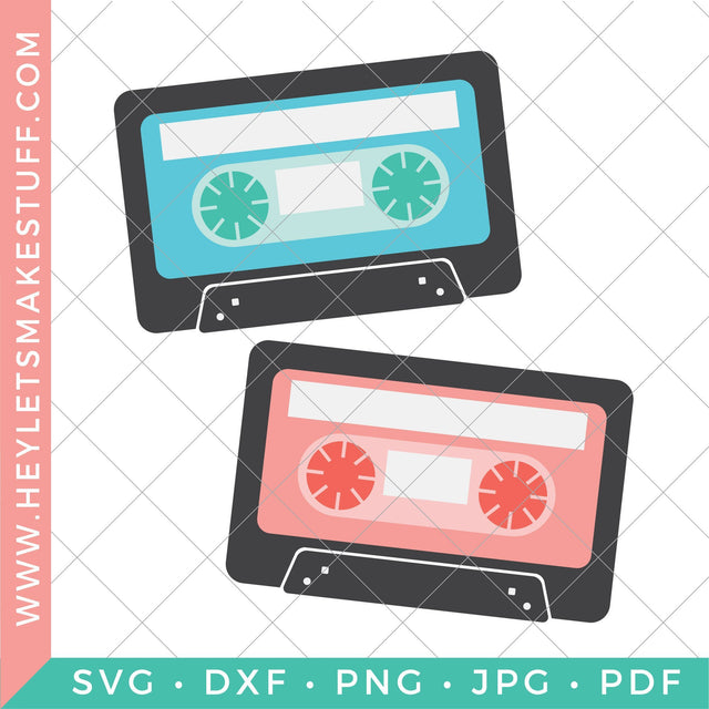 Mix Tape SVG Hey Let's Make Stuff 
