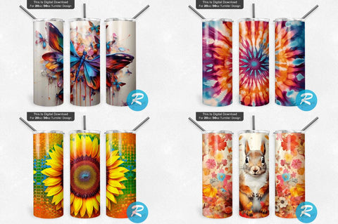 Mixed Tumbler Bundle Sublimation Regulrcrative 
