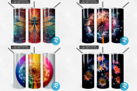 Mixed Tumbler Bundle Sublimation Regulrcrative 