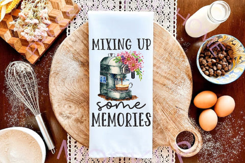 Mixing Up Some Memories Mixer Towel Sublimation Sublimation Jagonath Roy 