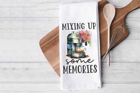 Mixing Up Some Memories Mixer Towel Sublimation Sublimation Jagonath Roy 