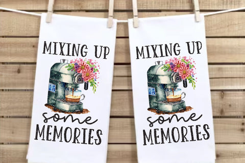 Mixing Up Some Memories Mixer Towel Sublimation Sublimation Jagonath Roy 