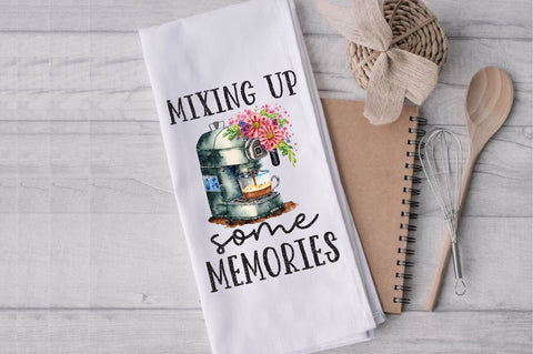 Mixing Up Some Memories Mixer Towel Sublimation Sublimation Jagonath Roy 
