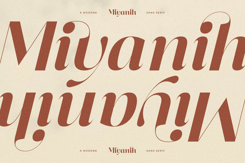 Miyanih Typeface Font Storytype Studio 