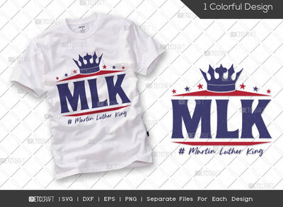 MLK SVG Cut File | I Have A Dream | BLM Svg | MLK Day Svg | Black Lives Matter | Black History Month Svg | Martin Luther King Quote SVG ETC Craft 