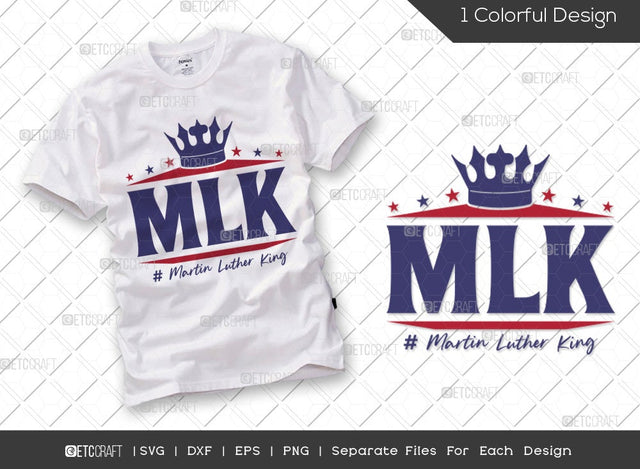 MLK SVG Cut File | I Have A Dream | BLM Svg | MLK Day Svg | Black Lives Matter | Black History Month Svg | Martin Luther King Quote SVG ETC Craft 