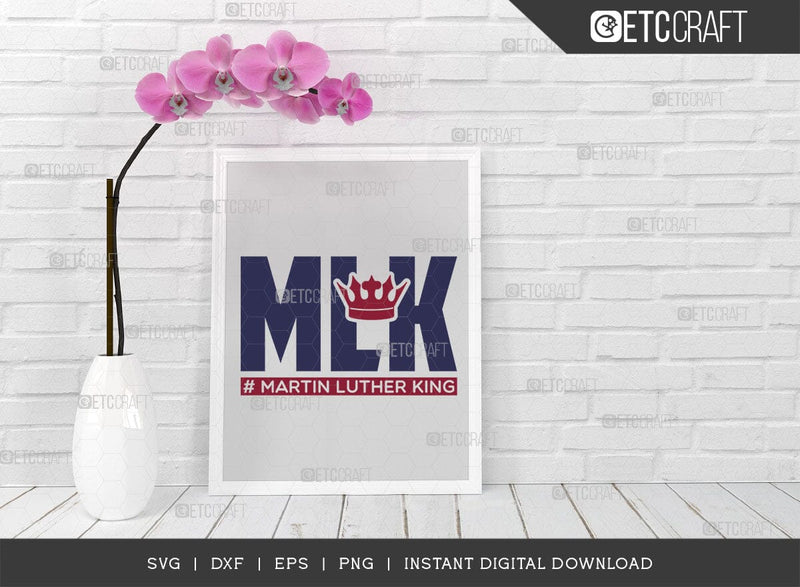 MLK SVG Cut File, I Have A Dream Svg, BLM Svg, MLK Day Svg, Black Lives ...