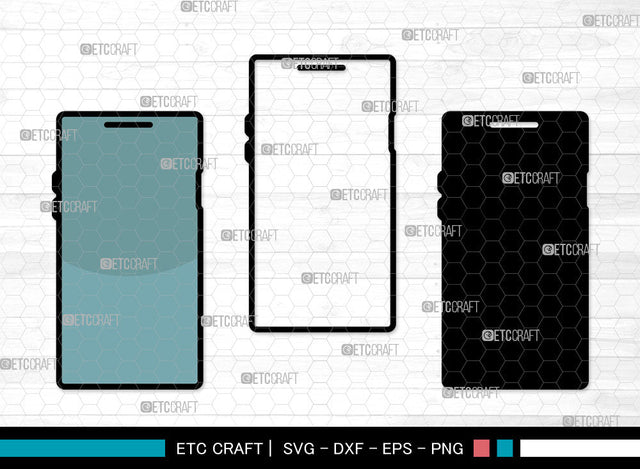 Mobile Phone Icon Color, Mobile Phone Svg, cell phone Svg, Mobiles, Smart Phone, Mobile Bundle, Icon Bundle, Svg Cut File, Dxf, Eps, Png, SVG ETC Craft 