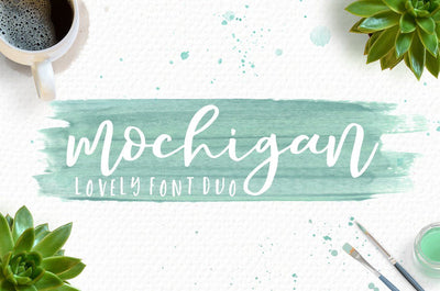 Mochigan Font Duo Font Youngtype